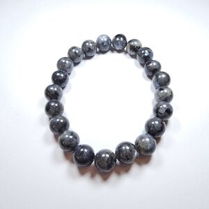 Gray Beaded Bracelet